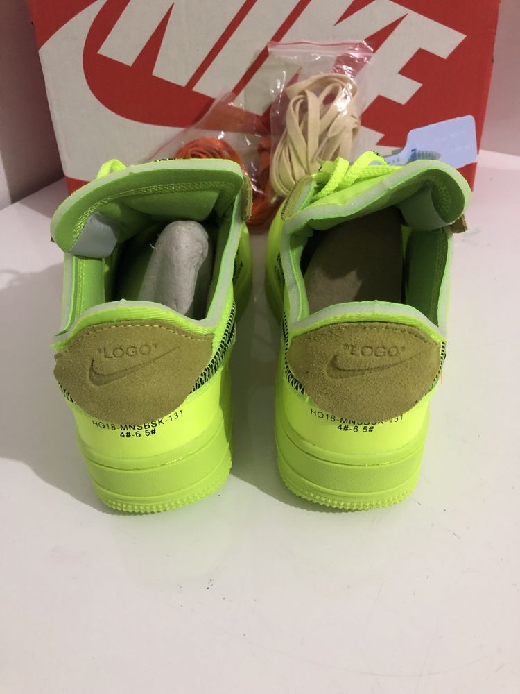 AF1 Off White Volt/Blue Mca