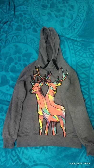 Мужская толстовка брендовая. Район Встречи