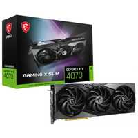 Placa video MSI GAMING X SLIM GeForce RTX® 4070 12GB GDDR6X este nou