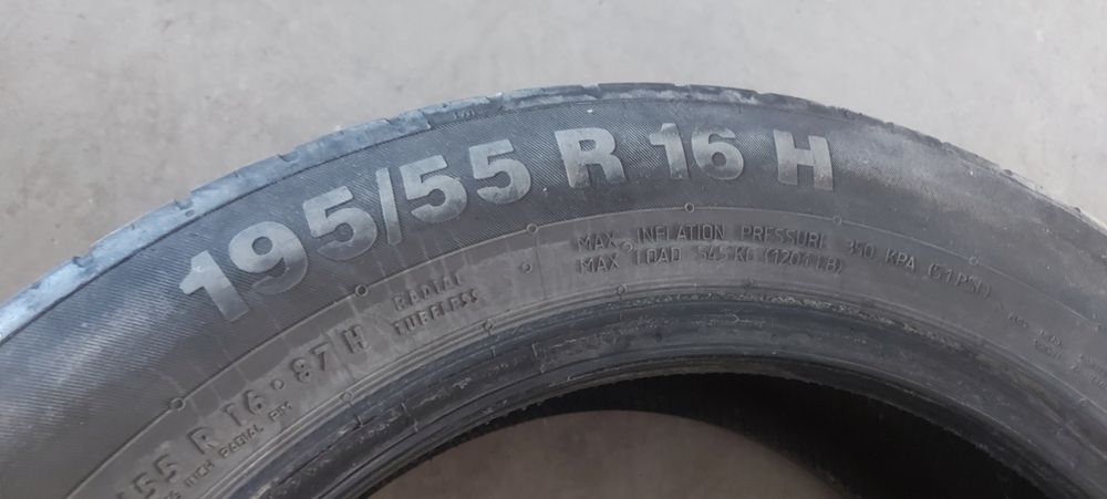 Vand anvelope vara 195/55/16