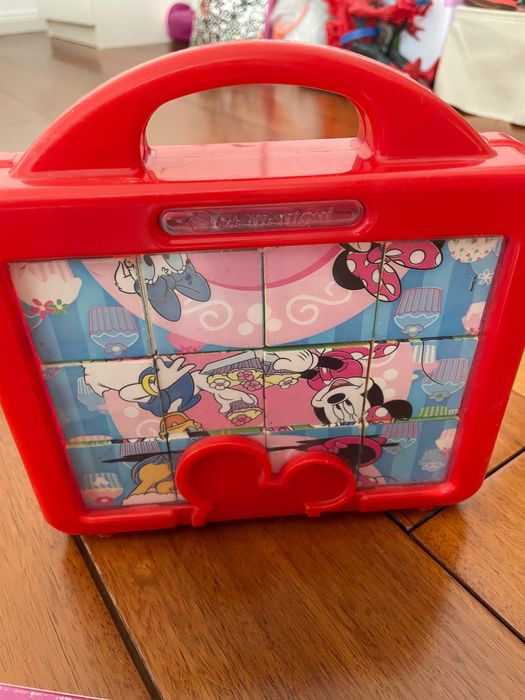Puzzle cu cuburi, clementoni,3-5 ani