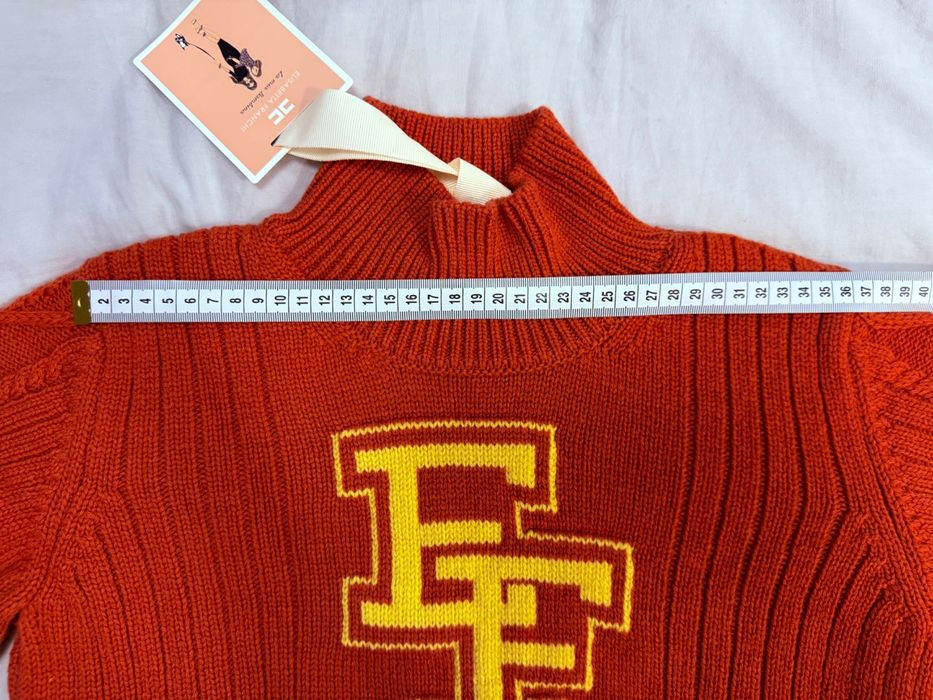 Уникален Оригинален Пуловер Elisabetta Franchi, НОВ