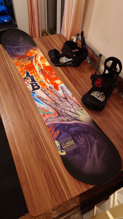 Placa Snowboard Lib Tech T Rice 157cm cu Legaturi K2 L