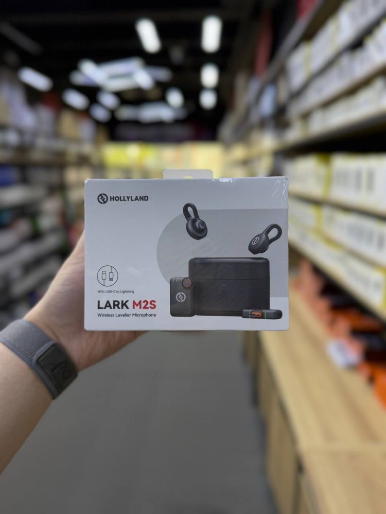 Hollyland Lark M2S mikrafon universal petlichka универсал петличка