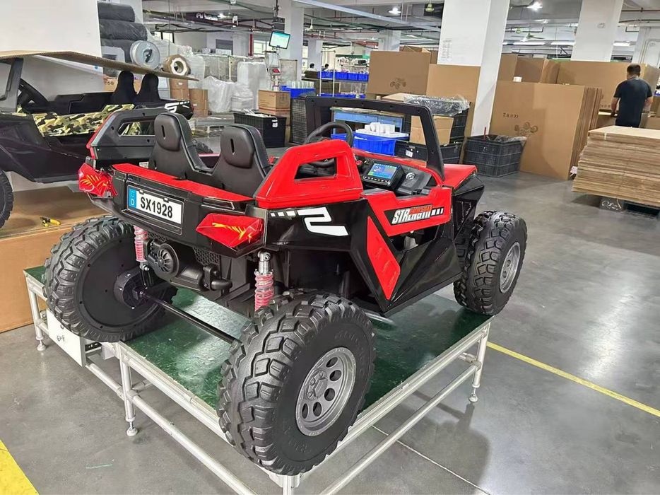 Yangi Monster Jeep 24V 4x4 | Yo’ltanlamas baggi 2 o’rindiqli va katta