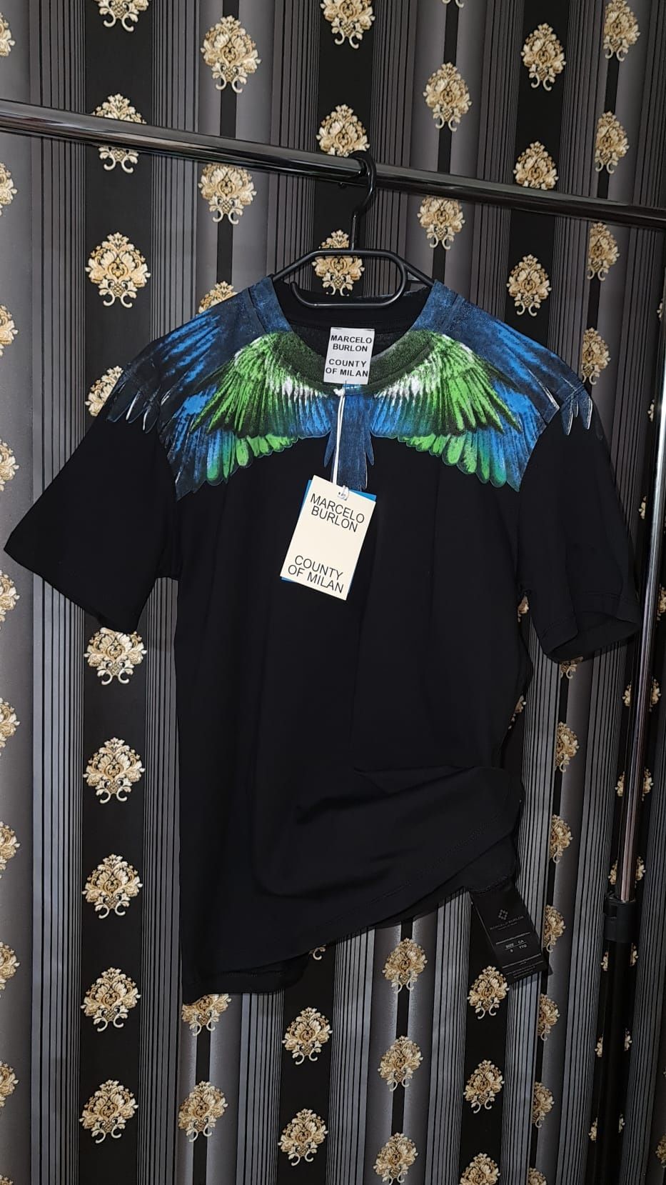 Tricouri Marcelo Burlon 2 modele alb negru