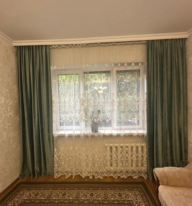 Шторы и тюли в хорошем состоянии