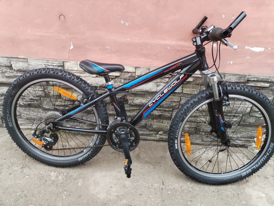 Bicicleta copii roti 24 cadru aluminiu import Anglia