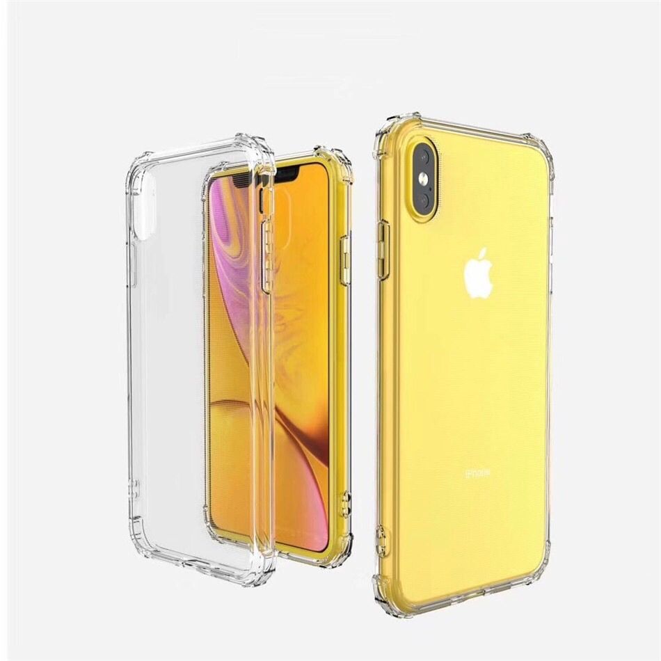 Iphone X XS XR Husa Bumper Case Ramforsata + Folie Sticla Secure