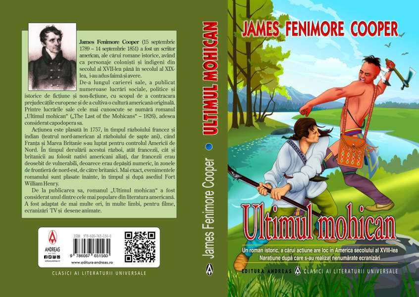 Carte Ultimul mohican - James Fenimore Cooper