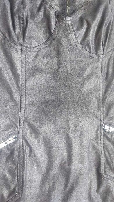 Кожена рокля на DEVIDED (by H&M)