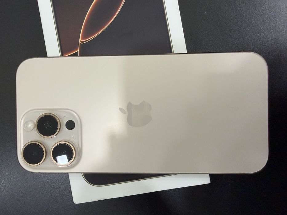Iphone 16 Pro Max 256 sim karta Gold