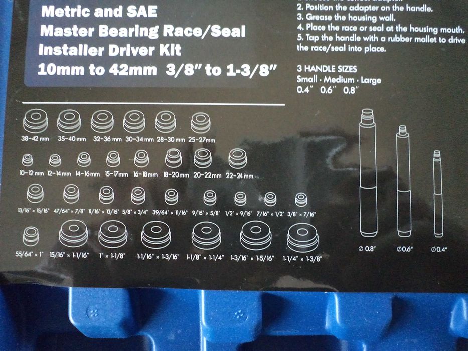 Trusa universala demontat/montat bucse, rulmenti, simeringuri