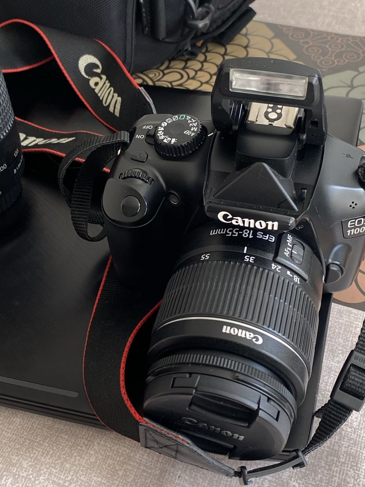 Canon 1100d с 2 объективами