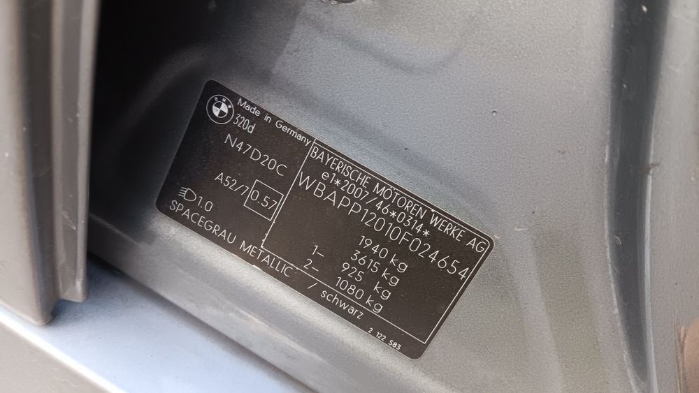 Bmw 320d 184hp на части