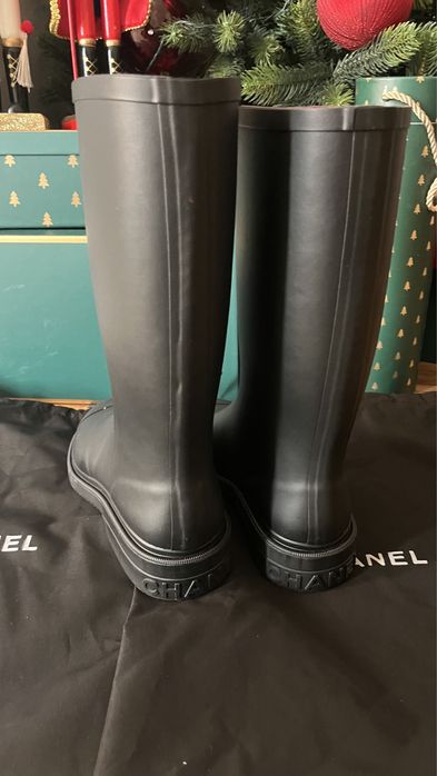 Chanel гумени ботуши