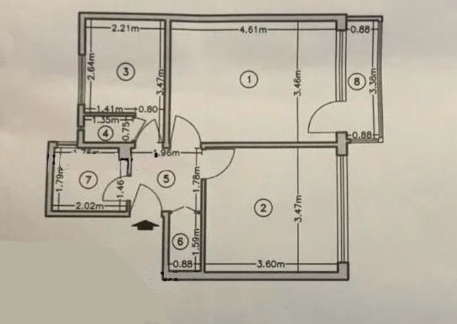 Proprietar vand apartament 2 camere METROU Tudor Vladimirescu