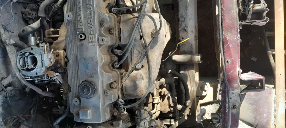 Мазда 626 переходка. Мотор .