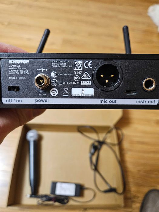 Microfon wireles shure SM 58