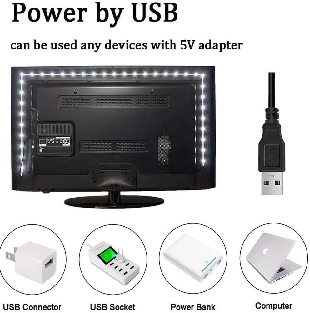 RGB 5V  TV LED лента / USB