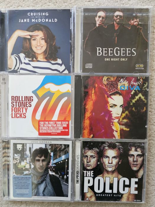 Оригинални CD от лична колекция, различни жанрове.