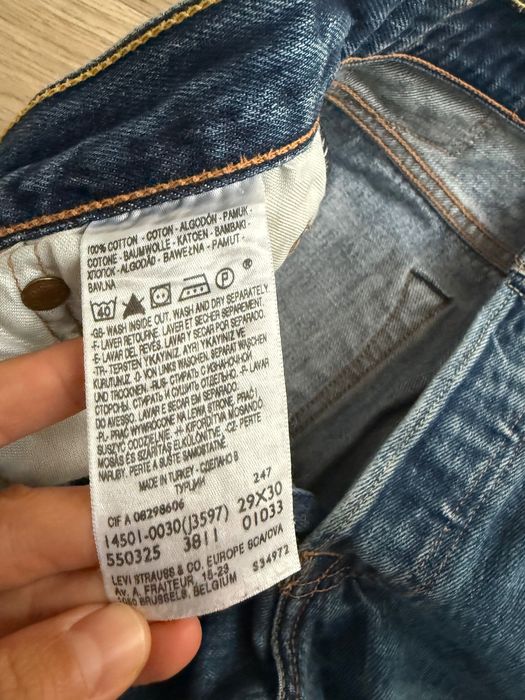 Vintage дамски дънки Levis 501, размер 29