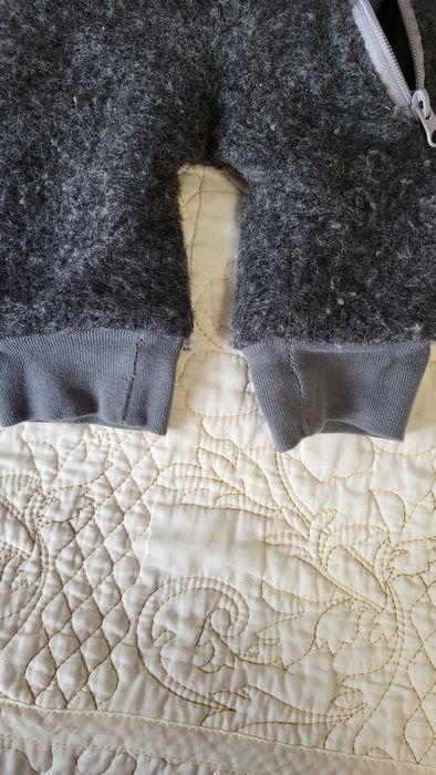 Combinezon lana fiarta, Hbebe, 68 plus cadou caciula lana merinos