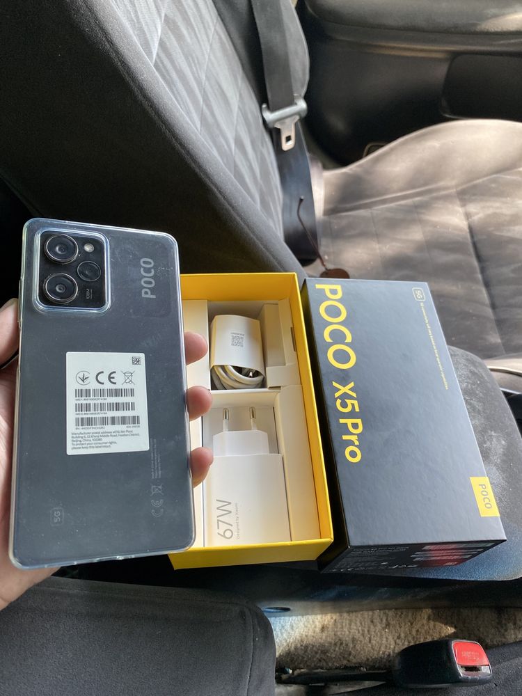 Poco X5 pro. Как новый. 5G.  256