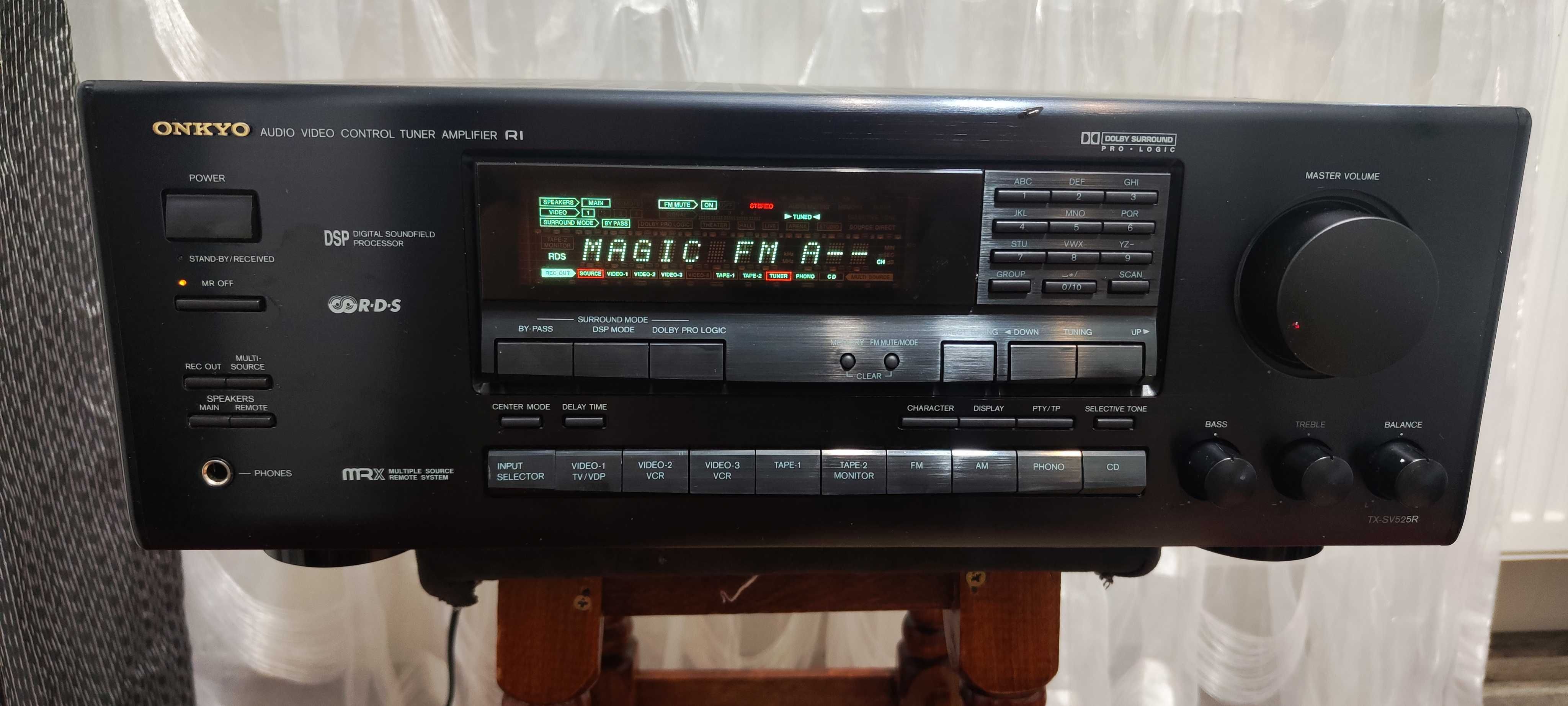 Amplificator Audio Onkyo TX-SV525R Statie Audio Amplituner Doar Stereo