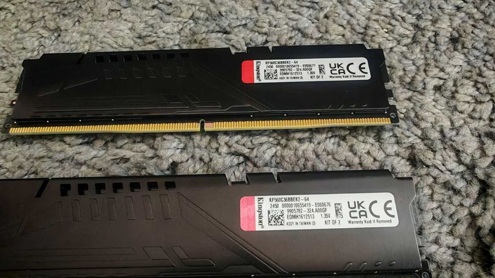 Рам памет Kingston FURY Beast  64GB (2x32GB) DDR5 6000Mhz XMP/EXPO