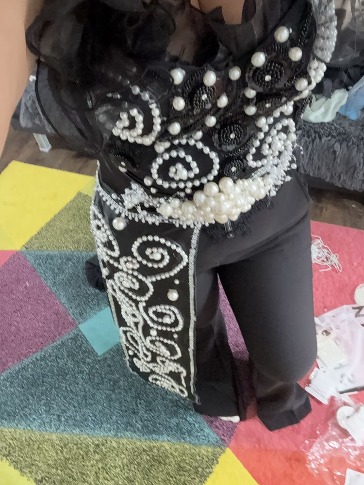 Vand accesorii costum popular stilizat/corset/brau/sort