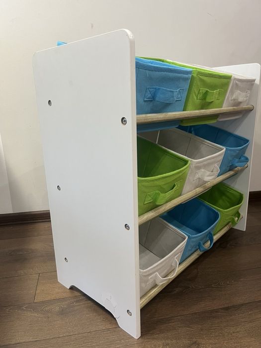 Детска етажерка с 9 кутии