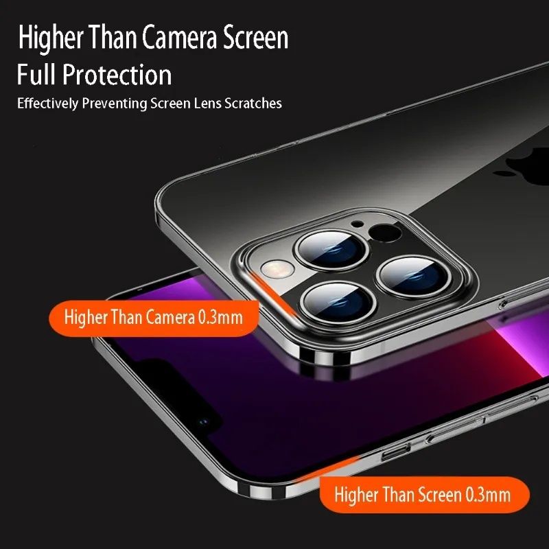 Husa ultra-slim pentru iPhone 14 / 15, 15 Pro, 15 Plus, 15 Pro Max