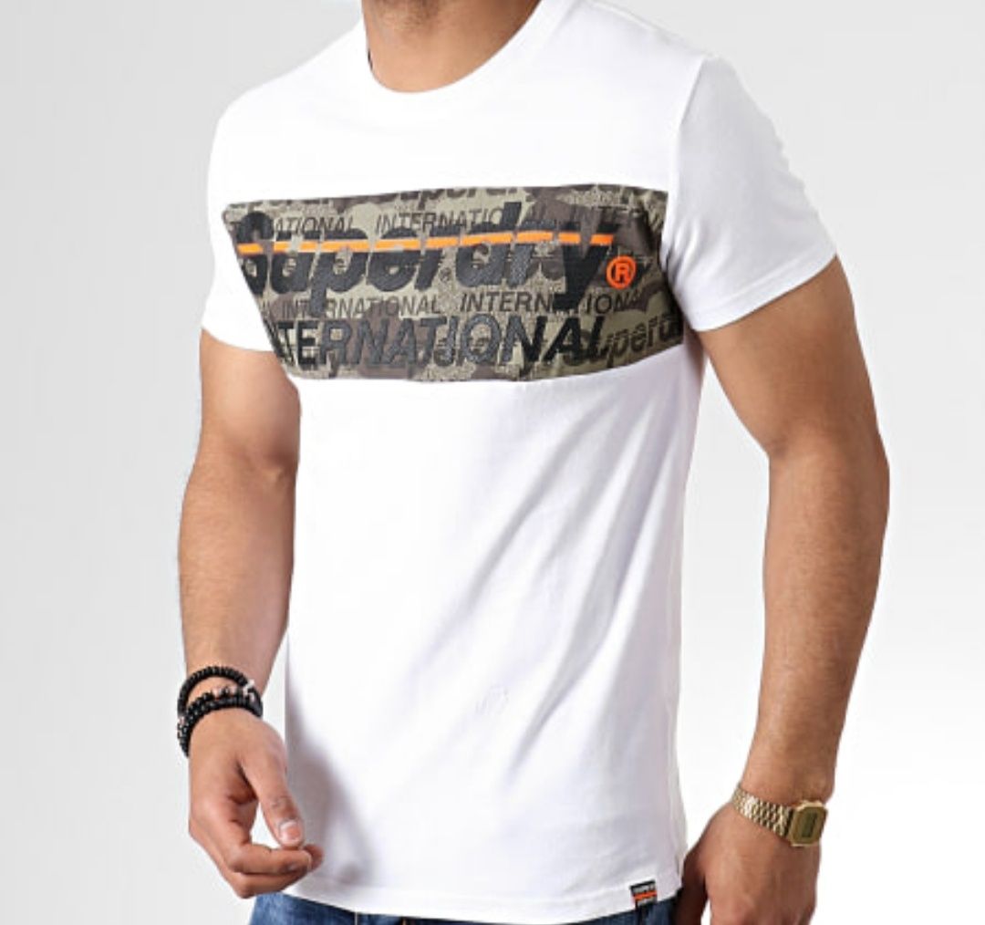 Tricou Super Dry International M/L vând/schimb