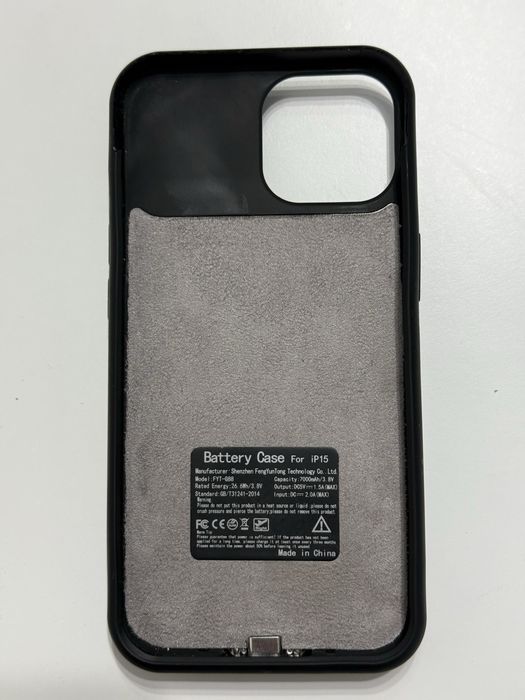 Husa baterie iPhone 15