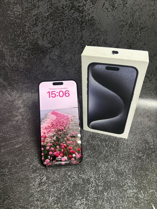 Apple iPhone 15pro max, 256г6, 84%[г Семей,3асядко88)лот 4651