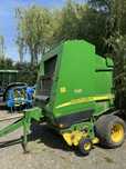 Presa  baloti rotunzi. John deere 592