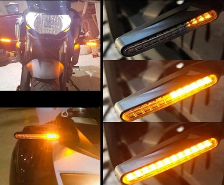 Semnalizari LED MOTO dinamice universale ATV, scuter, motocicleta