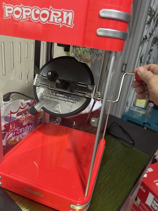 Aparat popcorn / pop corn profesional cu Unt sau ulei