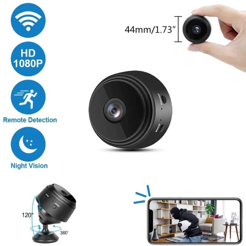 НОВИ Мини IP Камера A9 шпионска камера.Бебефон Mini HD Camera