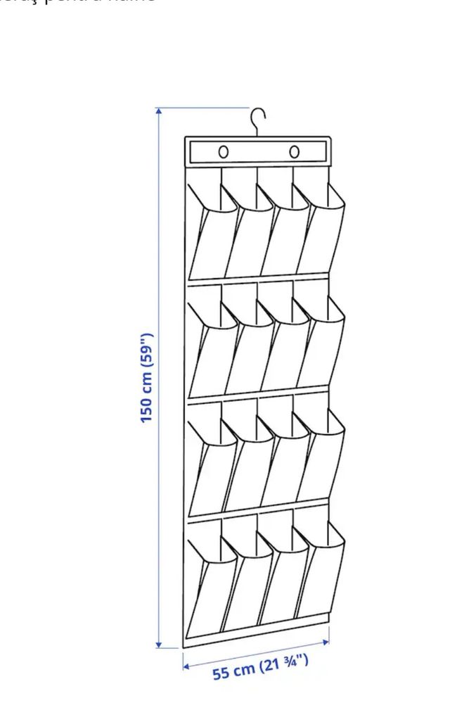 Suport IKEA umeras pentru esarfe/fulare/incaltaminte