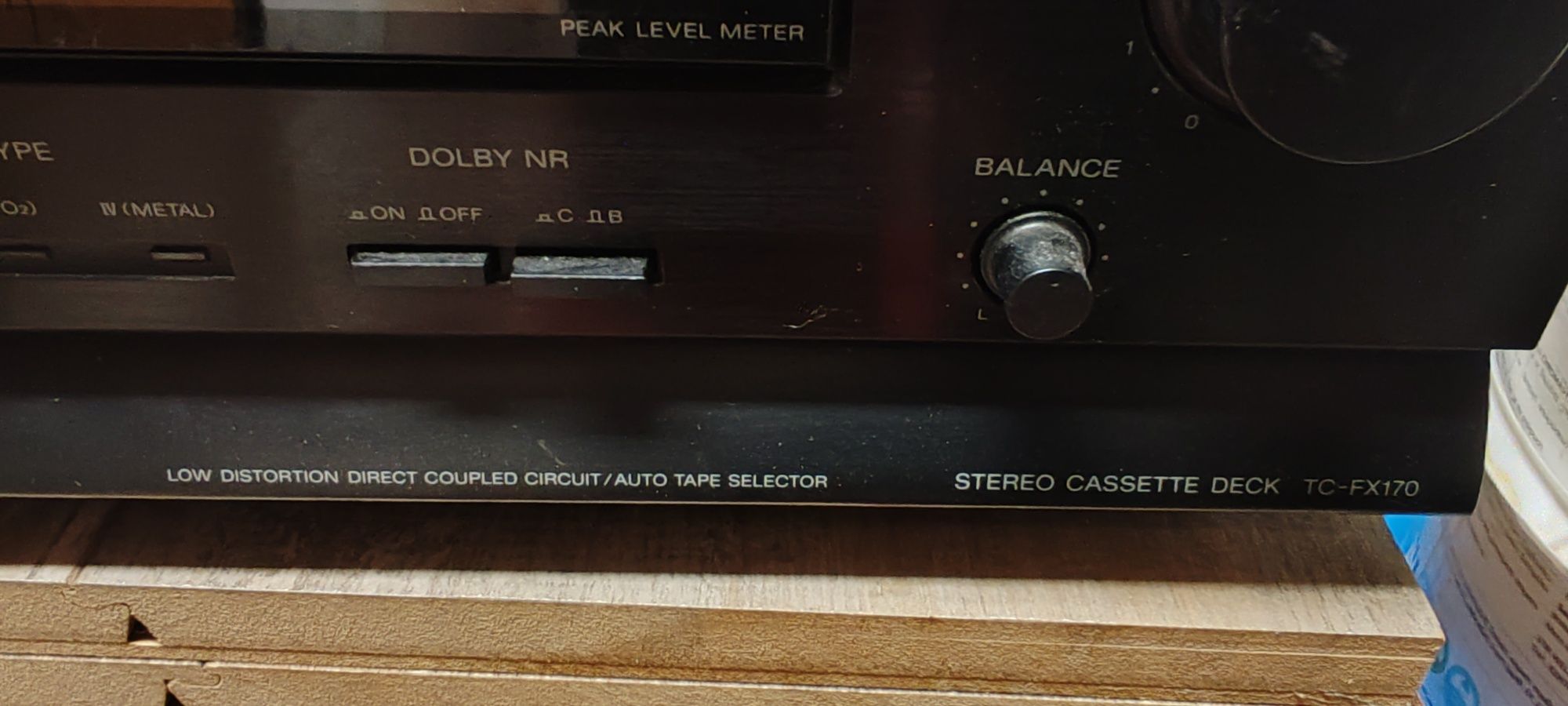 Ресийвър onkyo и дек sony