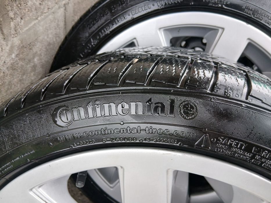 225/45/18 гуми с джанти 5×112