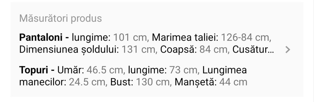 Set de pijamale din satin , damă mărime mare