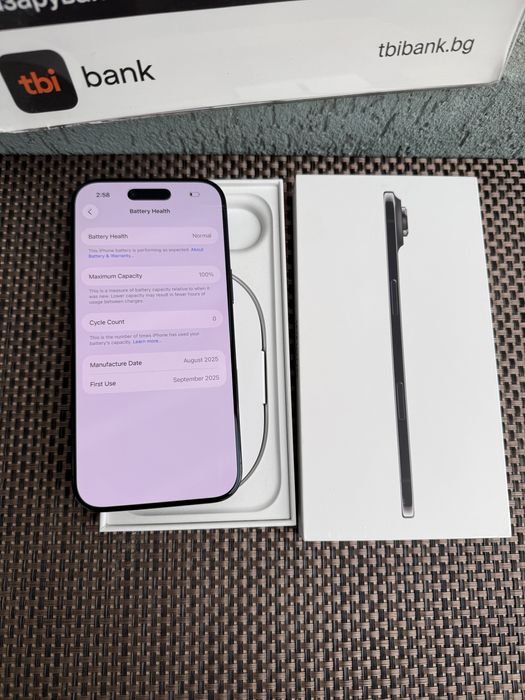 НОВ!! ЛИЗИНГ 85лв/м•iPhone 17 AIR 256 BLACK* айфон 17 AIR 256 BLACK