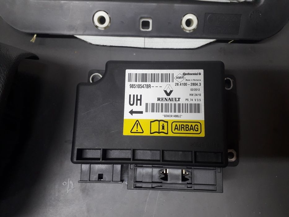 Kit airbag renault megane 3  airbag volan airbag pasager calculator