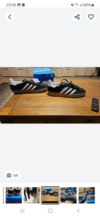 Adidas Gazelle Indoor black 43