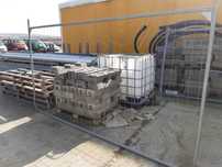 baze suport pentru panouri gard imprejmuire santier utilizate