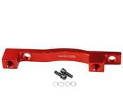 Adaptor disc frana bicicleta 203mm Post-mount fata - rosu