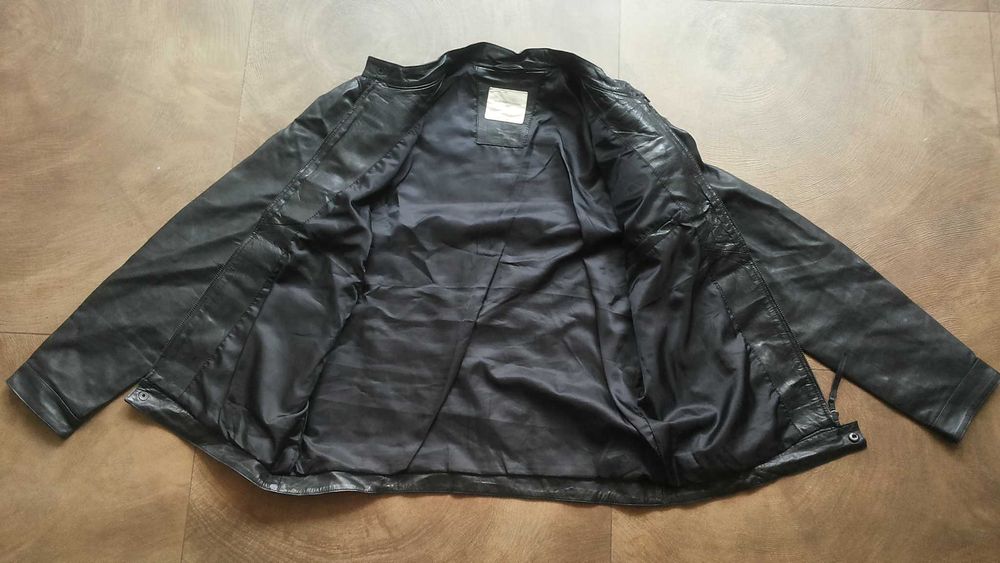 SELECTED Leather Jacket Размер L / XL яке естествена кожа 43-66